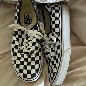 Checkerboard Vans
